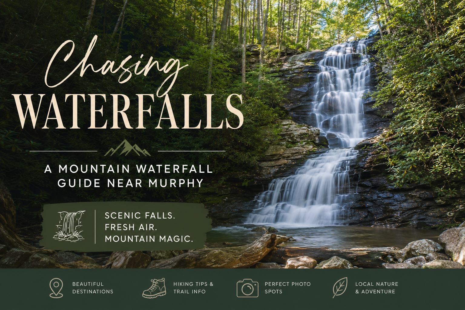 Chasing waterfalls around Murphy NC