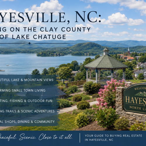 Hayesville, NC: Buying on the Clay County Side of Lake Chatuge