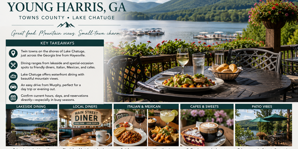 Dining in Hiawassee & Young Harris, GA (Towns &hellip;