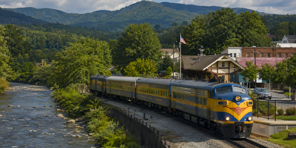 Riding the Blue Ridge Scenic Railway