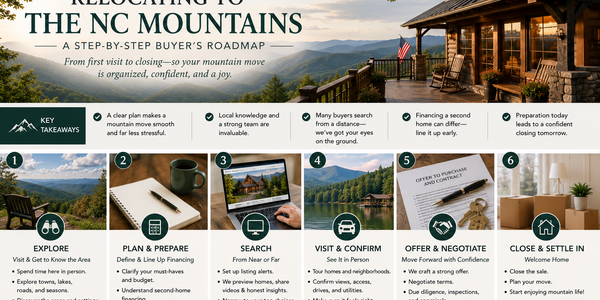 Relocating to the NC Mountains: A Step-by-Step Buyer's &hellip;