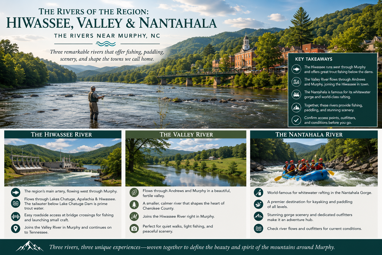 Rivers Near Murphy NC: Hiwassee & Nantahala | Bonnie DuPree