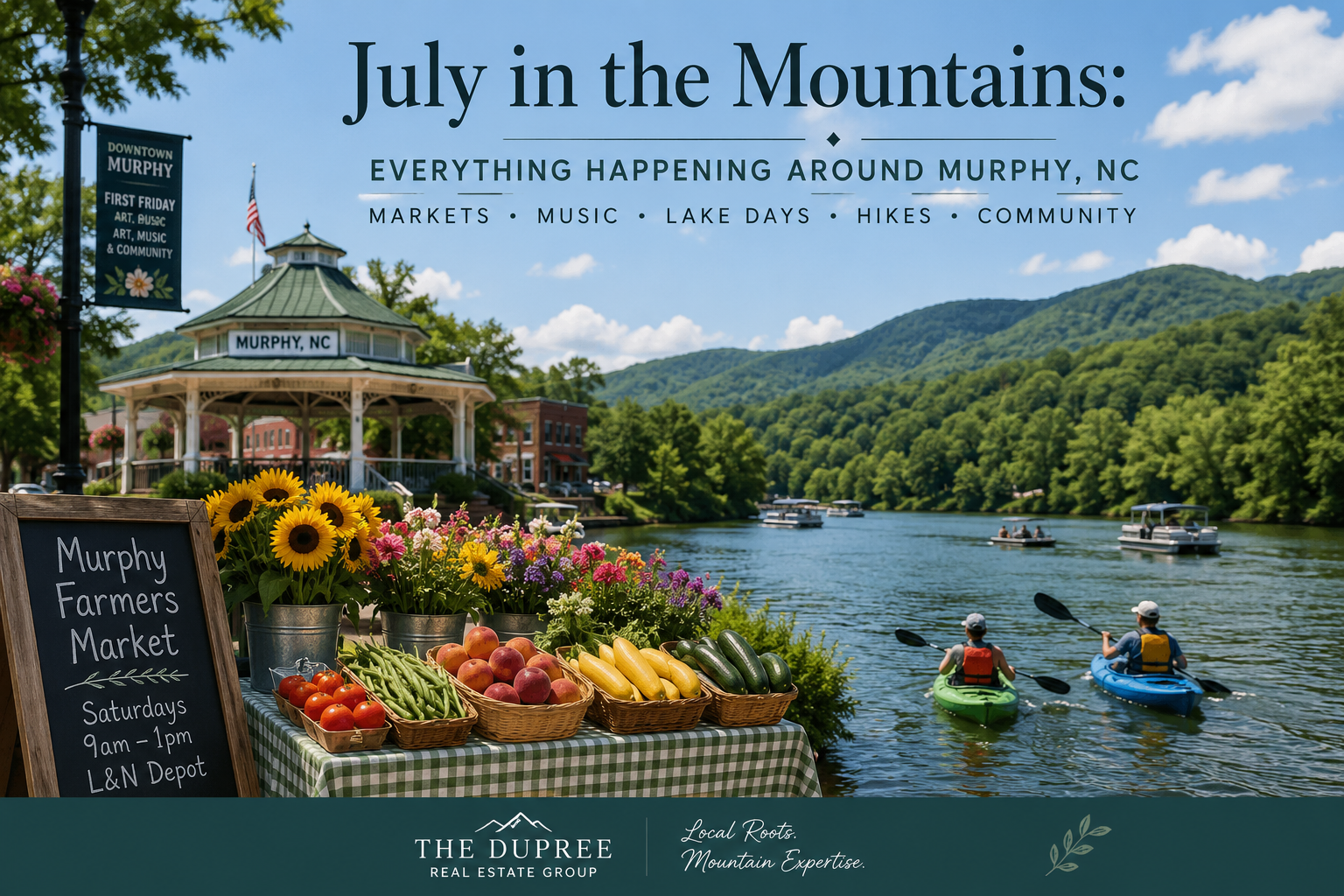 Things to Do Around Murphy NC in July | Bonnie DuPree
