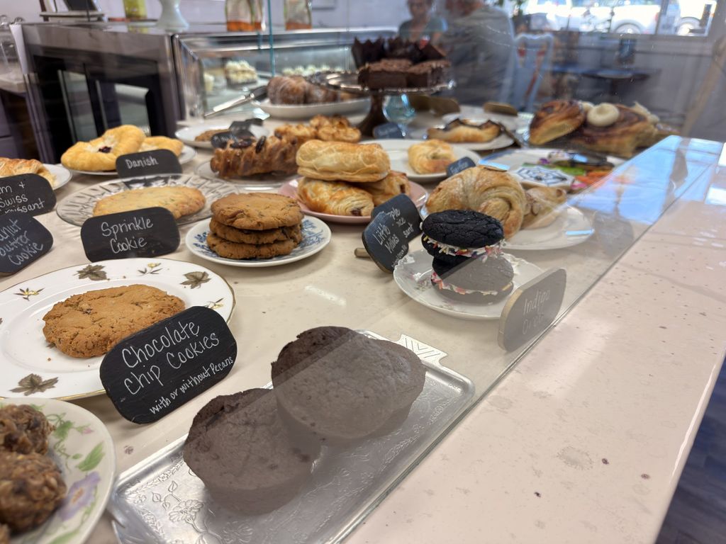 Cookies and brownies at Indigo Bakery in historic downtown Georgetown