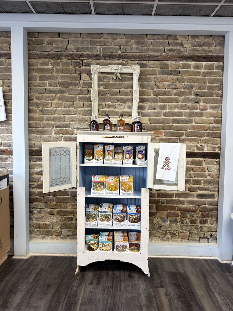 Take-home treats on the shelf at Indigo Bakery, Georgetown SC