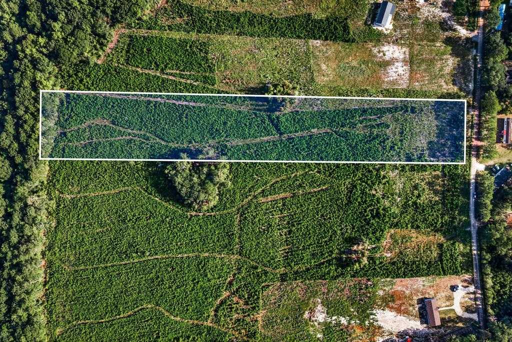 Aerial view of TBD Albatross Rd, Georgetown SC, 5.78 acres