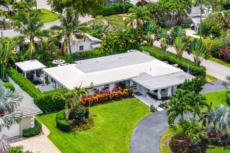Aerial view of 3481 NE 18th Ave in Oakland Park, FL