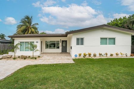 Exterior of a remodeled home in Oakland Park, FL