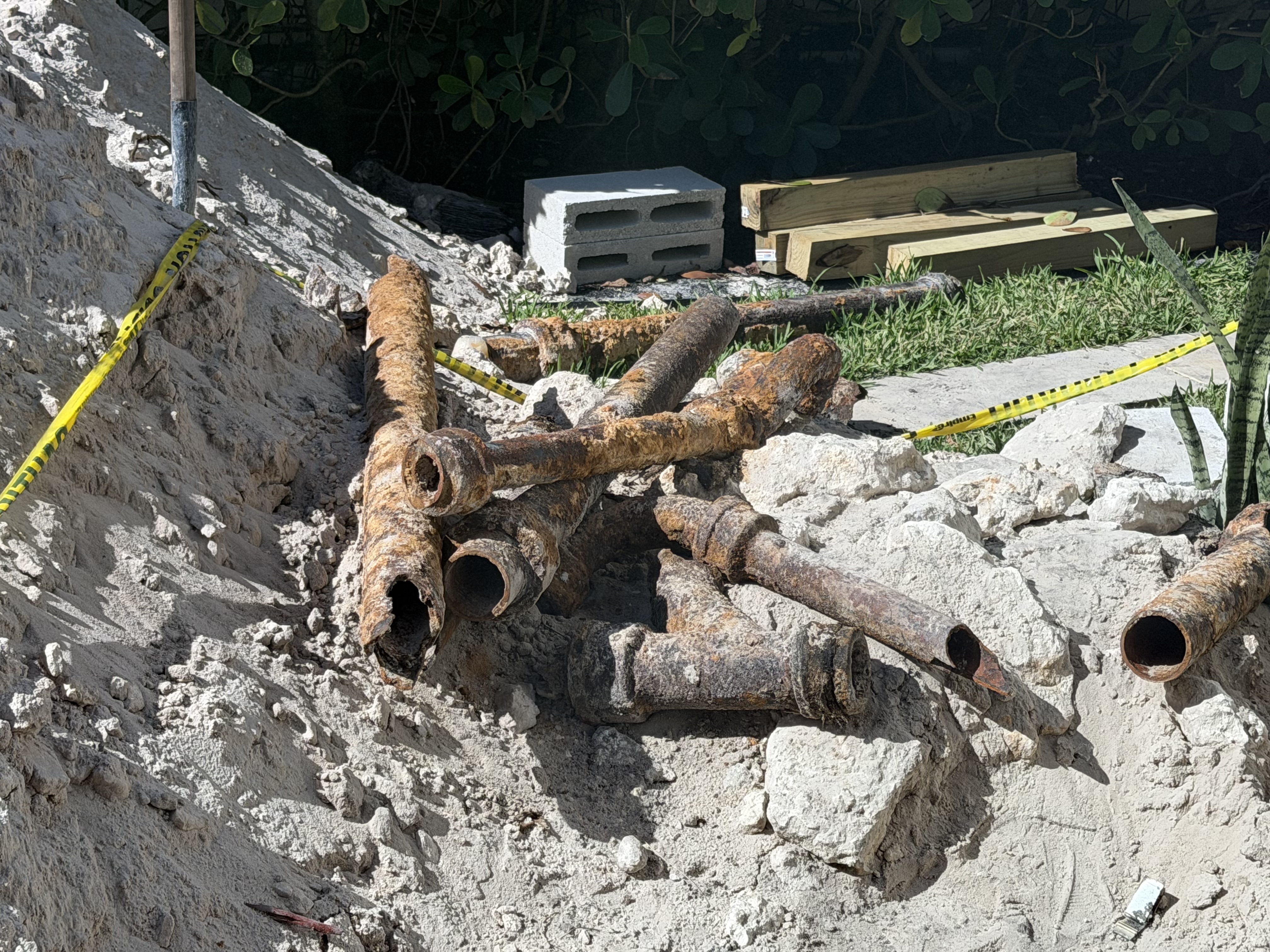 Cast iron pipes replaced in Oakland Park FL house