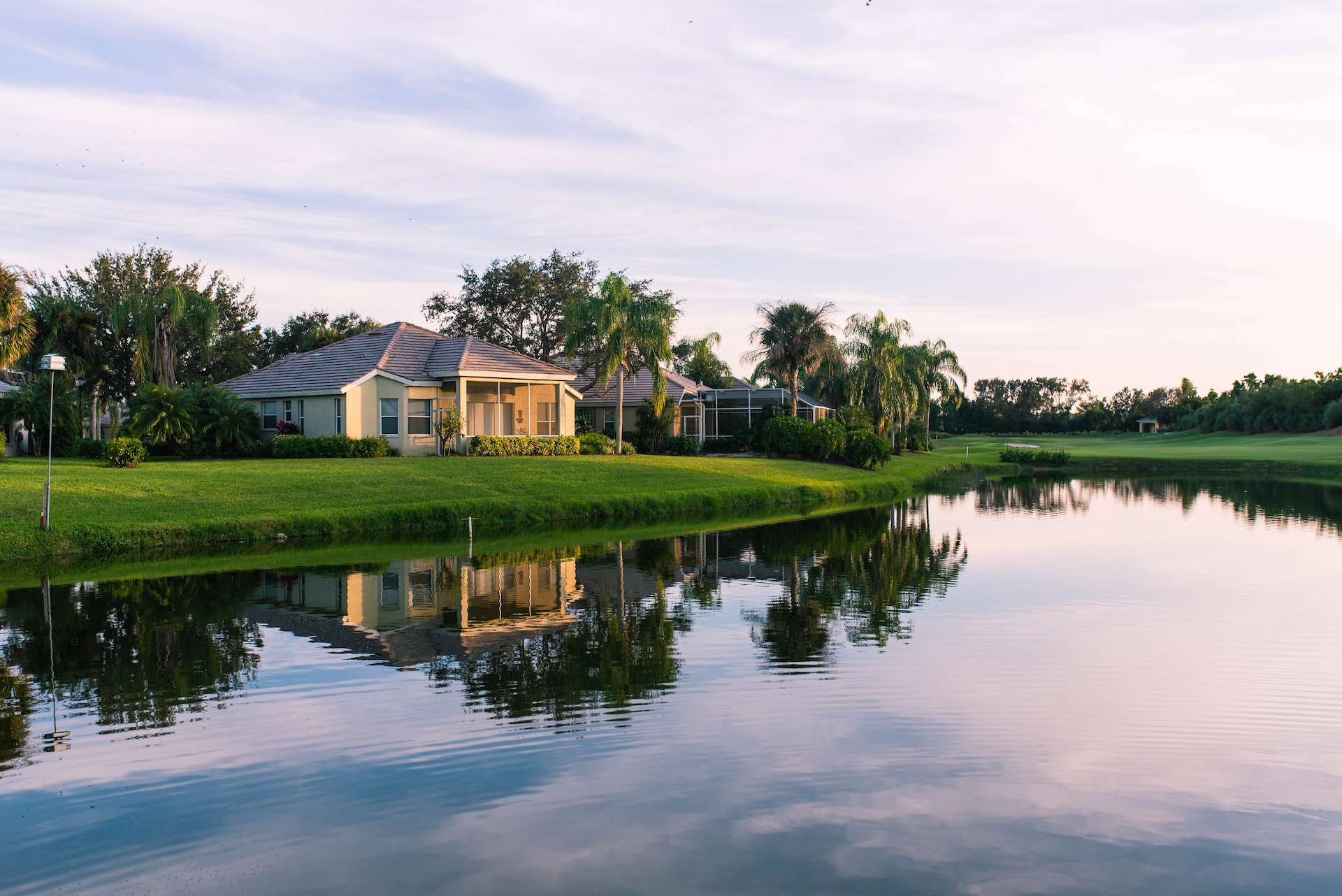 Luxury real estate in Naples, Florida golf community
