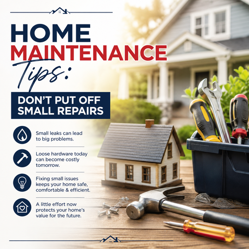Home Maintenance Tips: Don't Put Off Small Repairs
