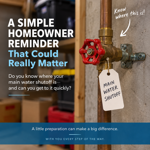 A Simple Homeowner Reminder That Could Really Matter