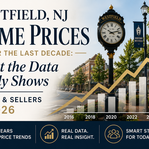 Westfield, NJ Home Prices Over the Last Decade: What the Data Really Shows Buyers and Sellers in 2026