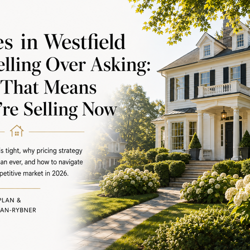 Homes in Westfield Are Selling Over Asking