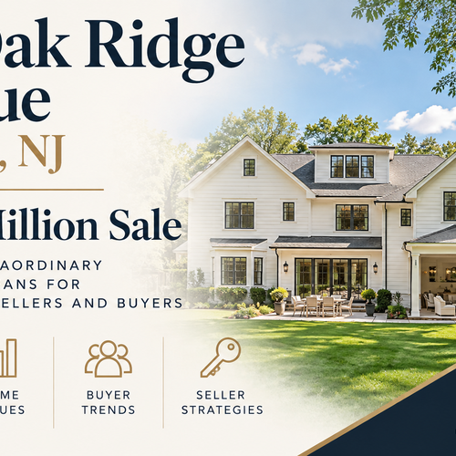 $6.85M Summit NJ Home Sale: What 251 Oak Ridge Ave Means for Home Values