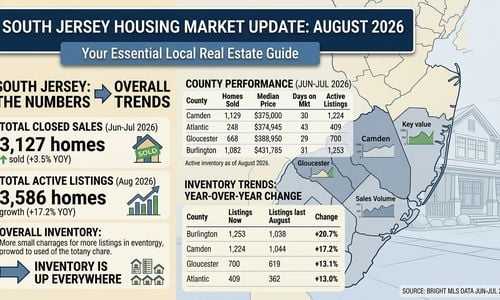 South Jersey Housing Market Update: August 2026