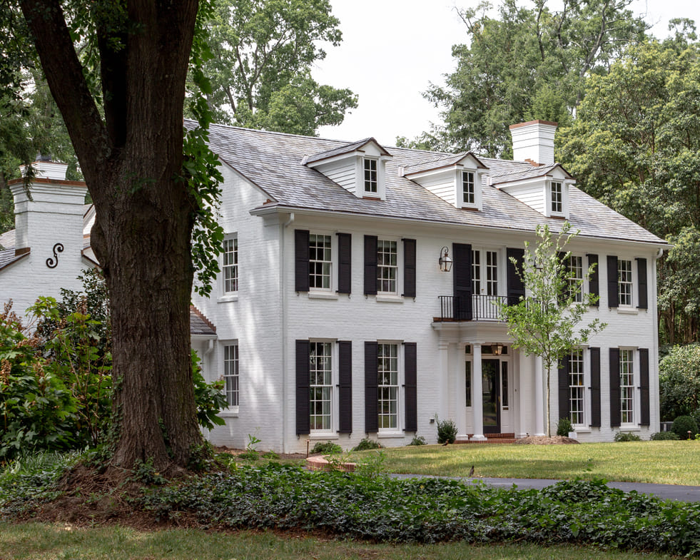 Home Architecture, exterior house photography, beautiful home in North Carolina (1)