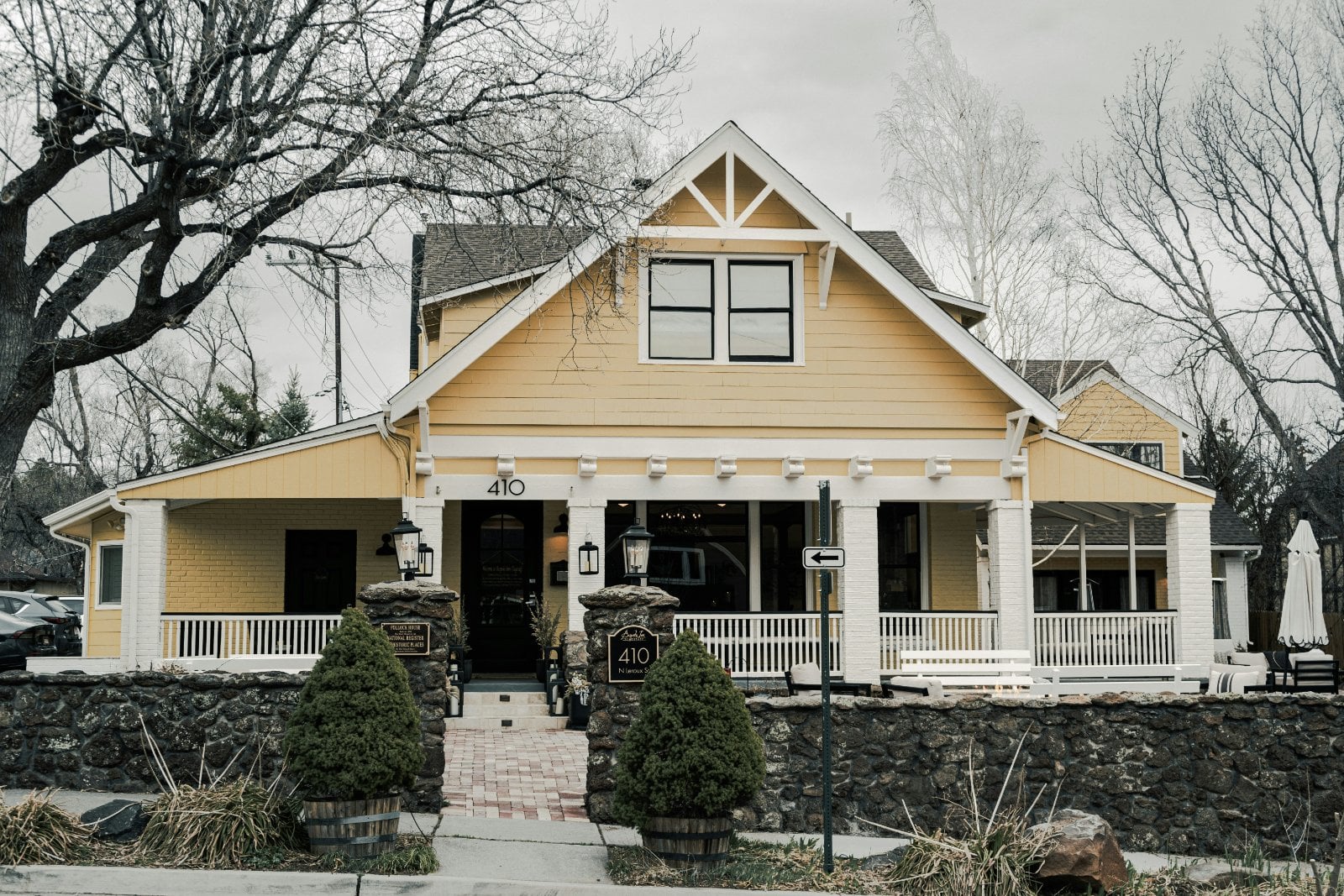 Craftsman-style home with deep front porch