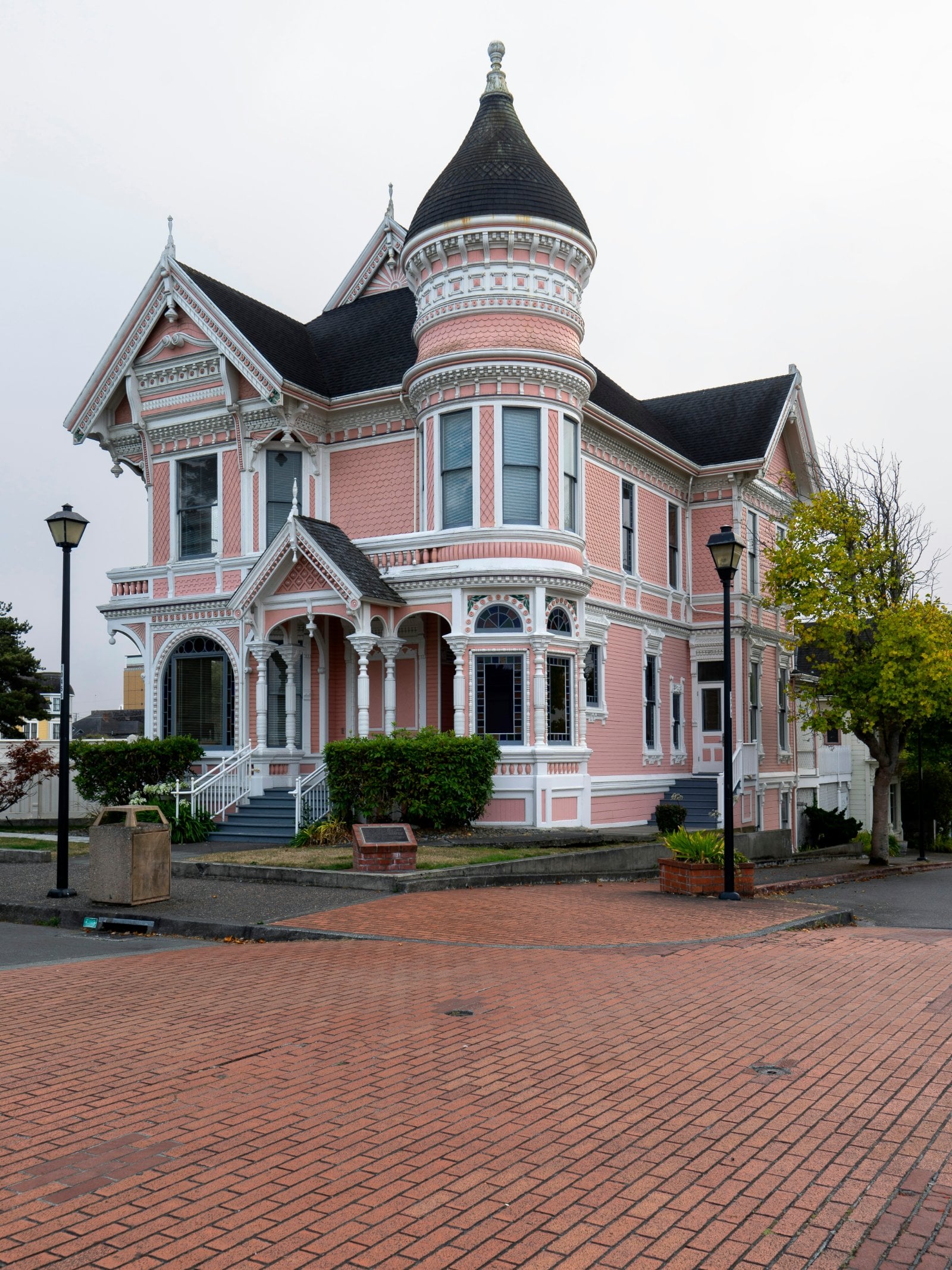 Queen Anne Victorian house with turret