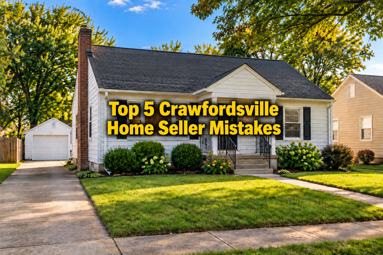 Top 5 Crawfordsville home seller mistakes (1)