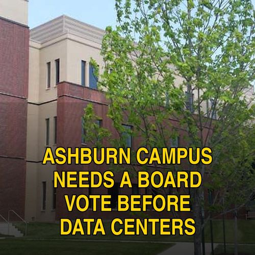 Ashburn campus needs a board vote before data centers