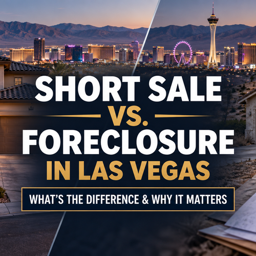 Short Sale vs. Foreclosure in Las Vegas: What's the Difference , and Why It Matters
