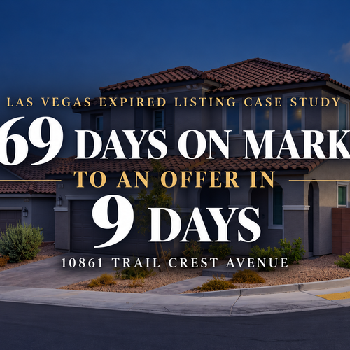 Las Vegas Expired Listing Case Study: From 369 Days to an Offer in 9 Days