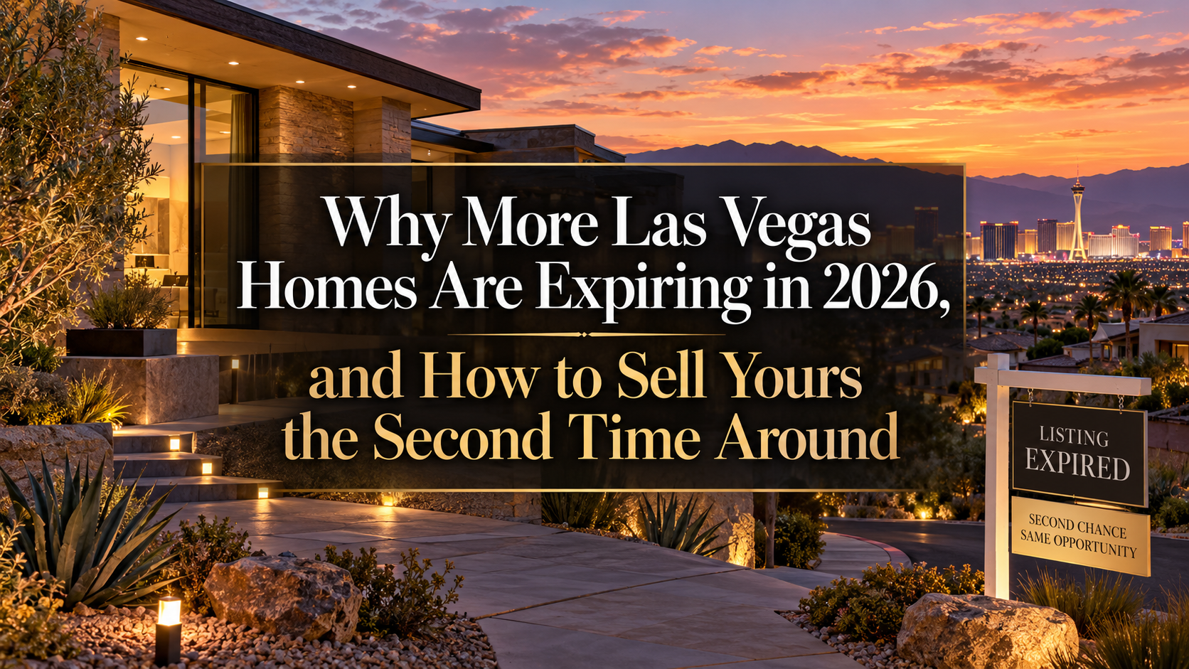 Expired Listing, New Vegas Opportunity
