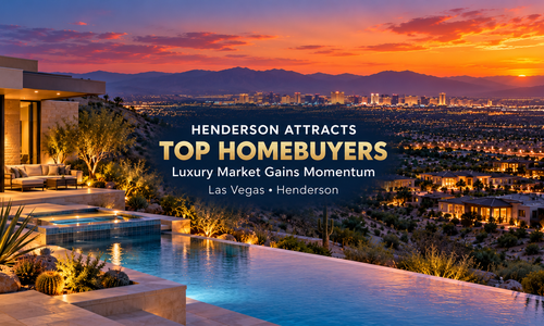 Henderson Is Attracting Las Vegas' Top Luxury Buyers. &hellip;