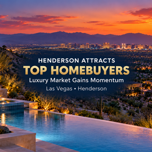 Henderson Is Attracting Las Vegas' Top Luxury Buyers. Here's What That Means for You.