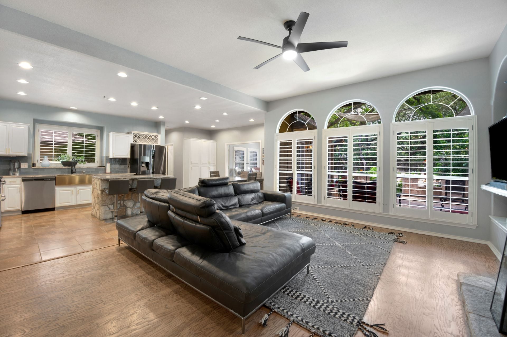 Dallas, Texas - August 6th 2023 a home living room