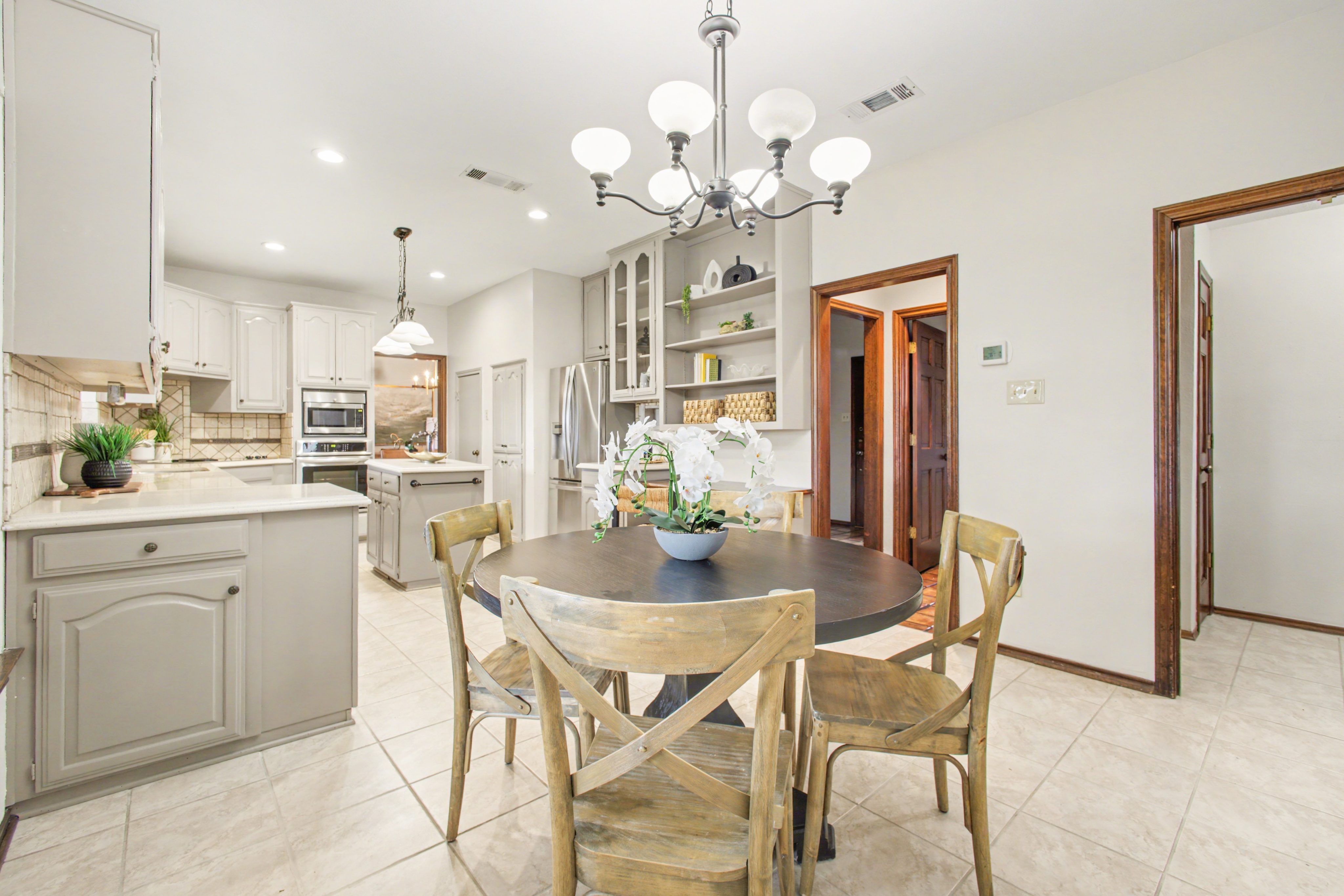 After staging, example 3