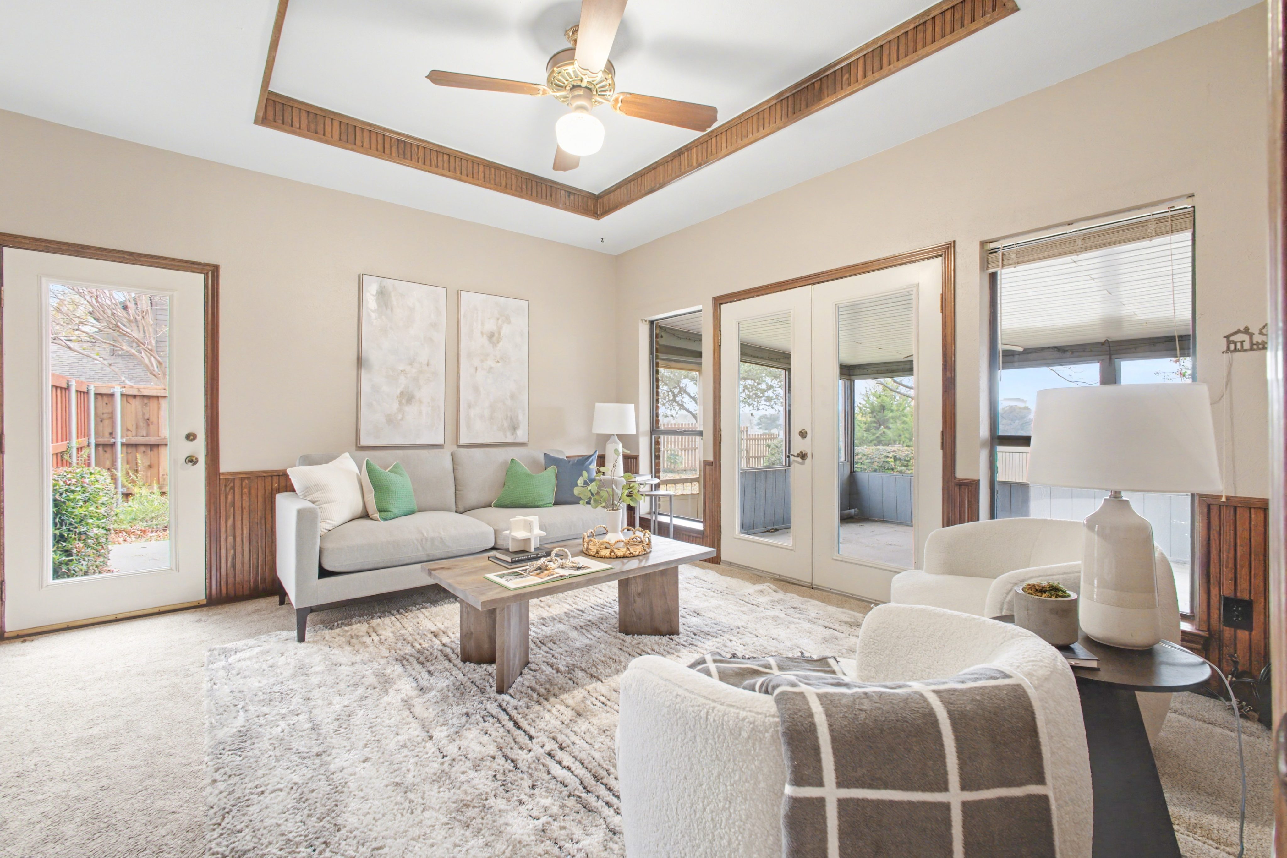 After staging, example 4