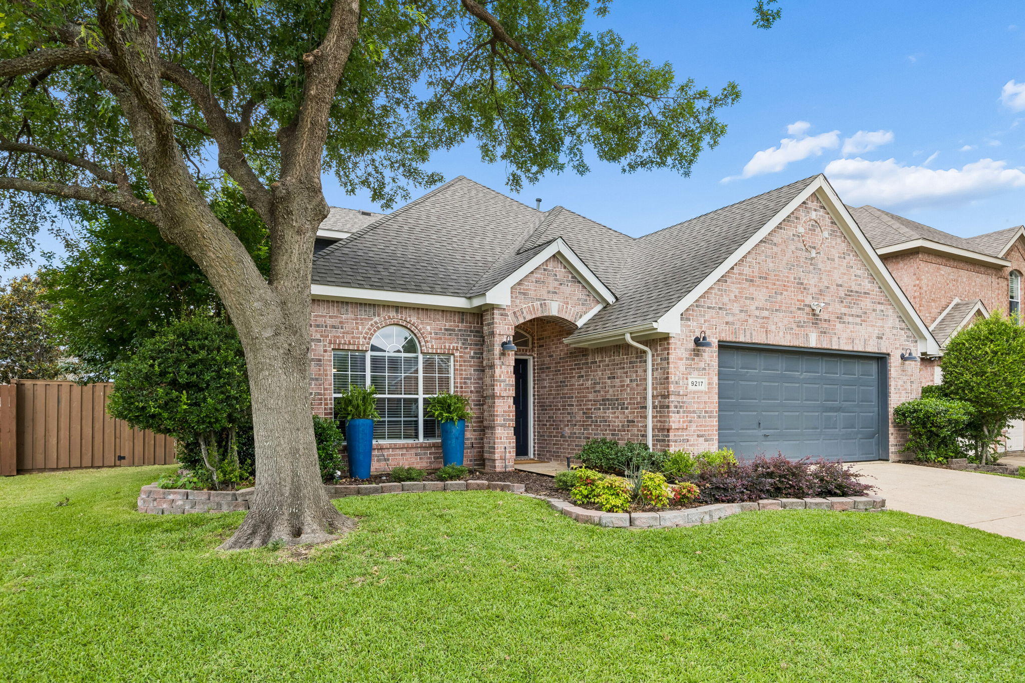 Beautifully staged home with strong curb appeal