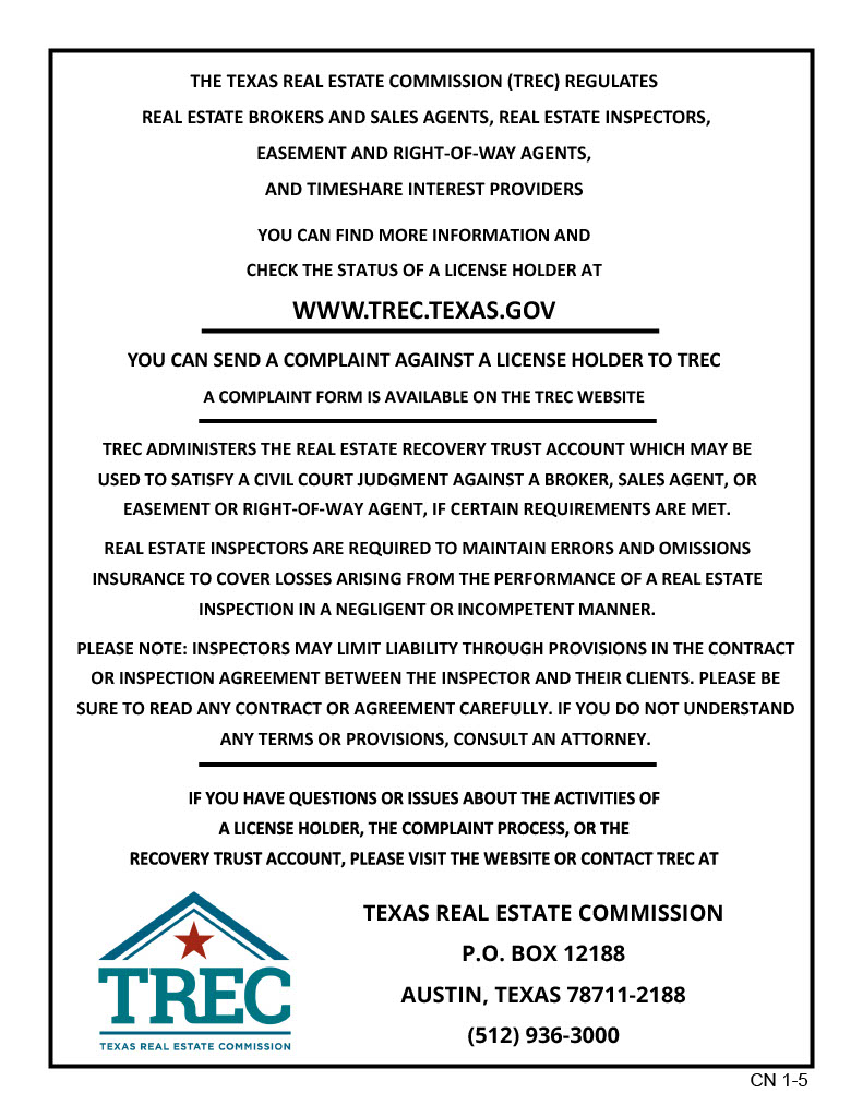 TREC-CONSUMER-PROTECTION-NOTICE