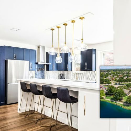 Reimagined in Rowlett's Waterview: A Custom Kitchen, Single-Level Bedrooms, and Amenities at Your Doorstep