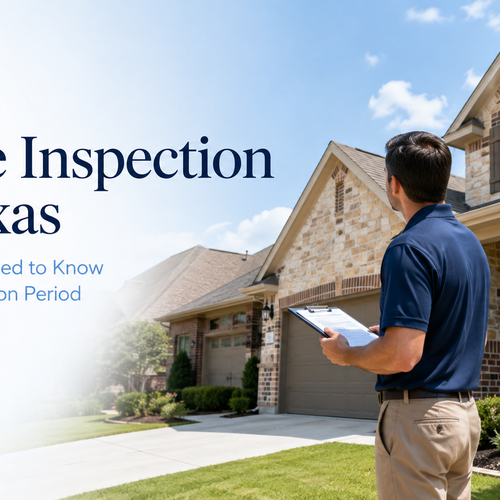 Home Inspection in Texas: What Buyers Need to Know During the Option Period