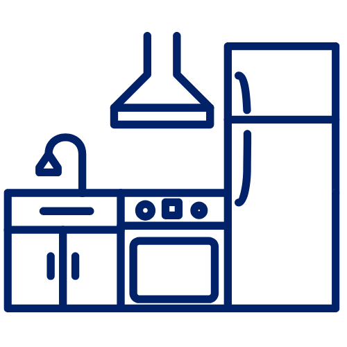 Kitchen and dining icon