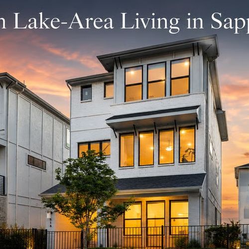 Sunsets Over the Lake, Without the Yard Work: Modern Lock-and-Leave Living in Rowlett's Sapphire Bay