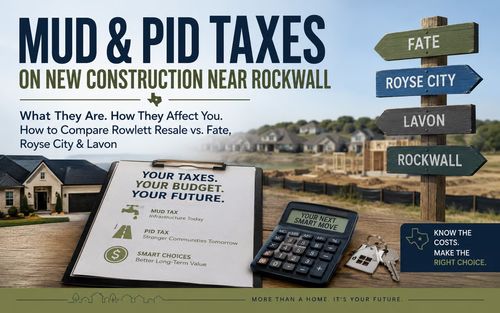 MUD and PID Taxes in Fate, Royse City, &hellip;