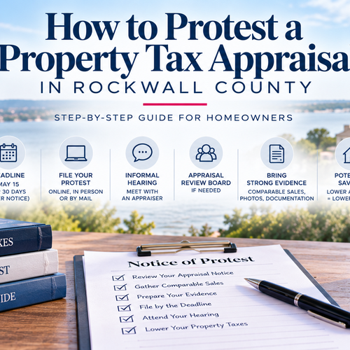 How to Protest Your Property Tax Appraisal in Rockwall County