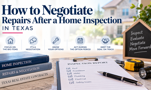 Negotiating Repairs After a Home Inspection in Texas: What Buyers &hellip;