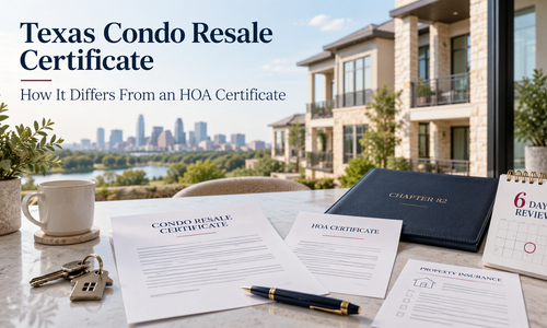 Condo Resale Certificates in Texas: How They Differ &hellip;