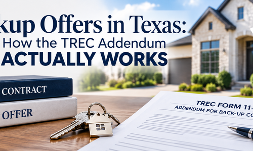 Backup Offers in Texas: How the TREC Addendum &hellip;