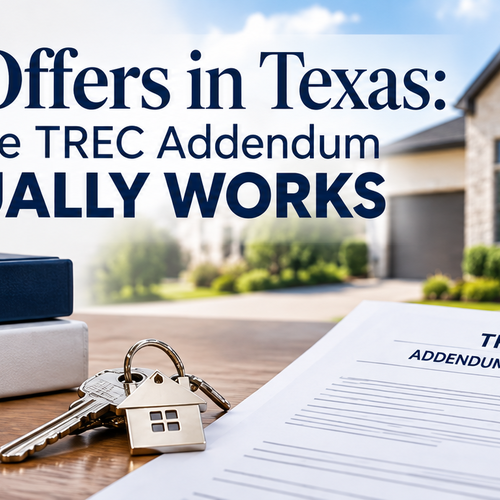 Backup Offers in Texas: How the TREC Addendum Actually Works