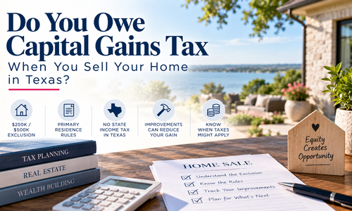 Capital Gains Tax When Selling Your Home in Texas: What &hellip;