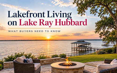 What Homes Near Lake Ray Hubbard Offer: Lakefront &hellip;
