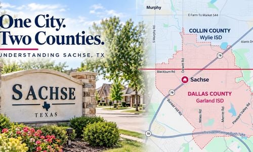 Is Sachse in Dallas County or Collin County?
