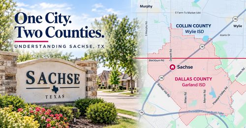 Is Sachse in Dallas County or Collin County?