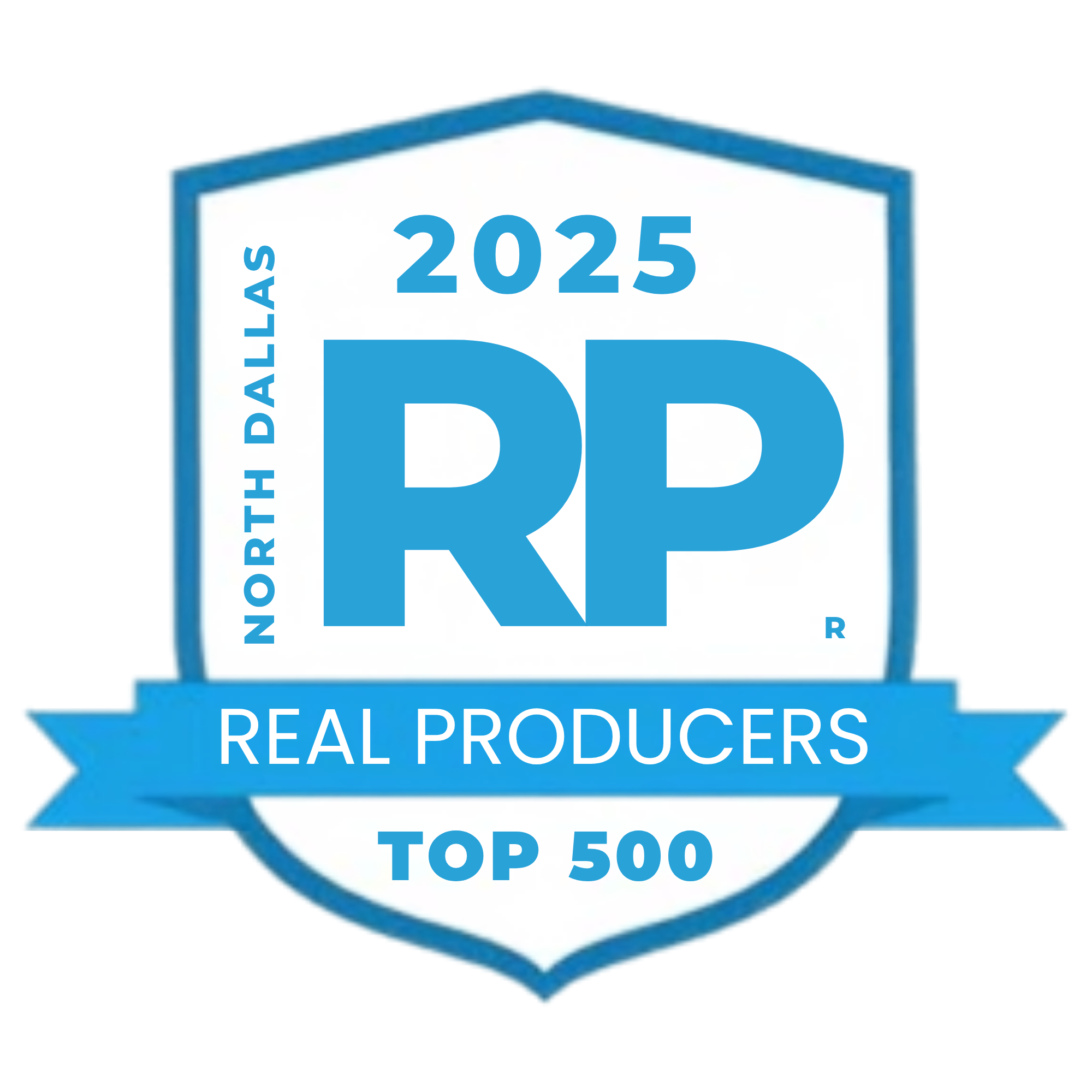 Real Producers North Dallas Top 500 Award 2025